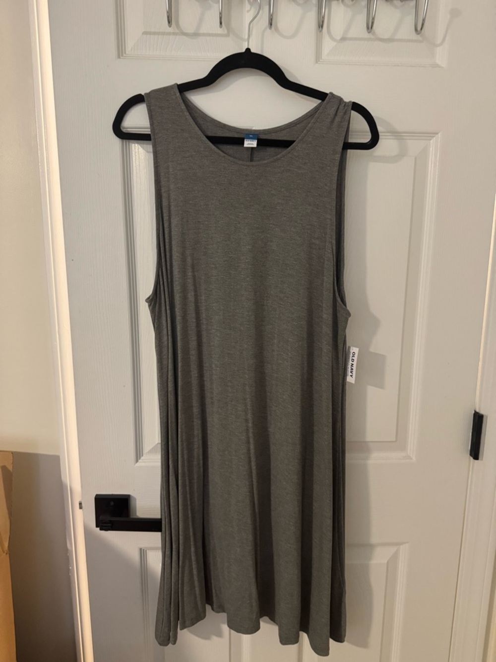 NWT Old Navy Sleeveless Dress in Heather Gray